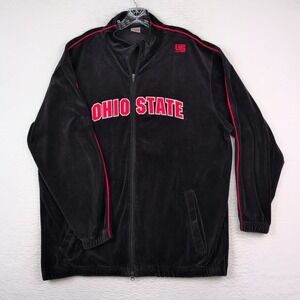 Ohio State Buckeyes Nike Team Basketball Warm Up‎ Full Zip Jacket L LeBron 23